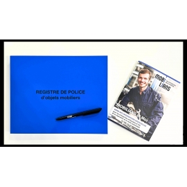 Registre de Police - 50 pages - NOVEMBRE 2023